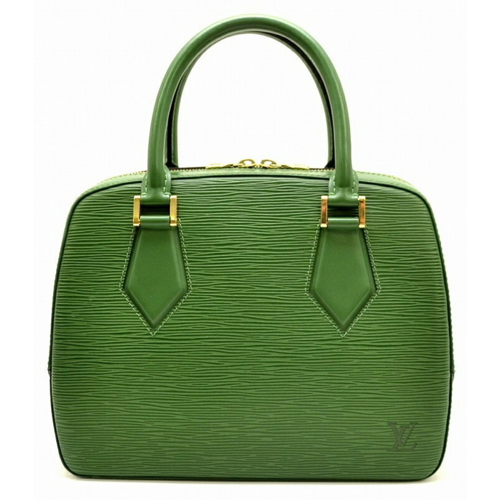 Louis Vuitton Sablon Epi Green Handbag - Picture 2 of 9